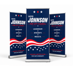 De Luxe Banner Stand