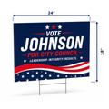 Standard Yard Signs 18" x 24"