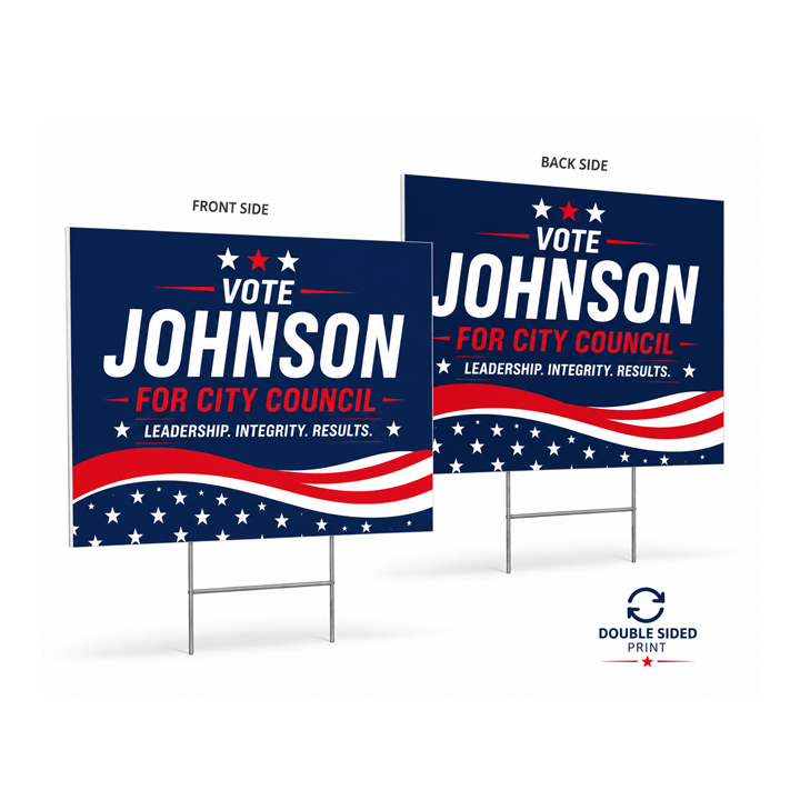 Standard Yard Signs 18" x 24"